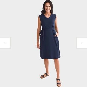 Encircled Everyday Sleeveless dress, navy, L